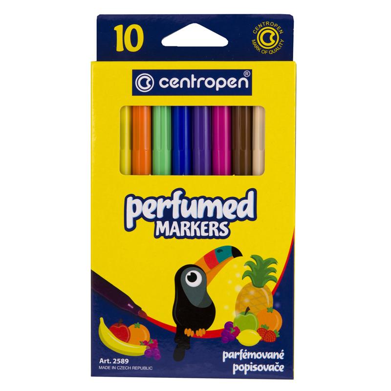 Фломастери CENTROPEN 2589/10 Perfumes, набір 10 шт.